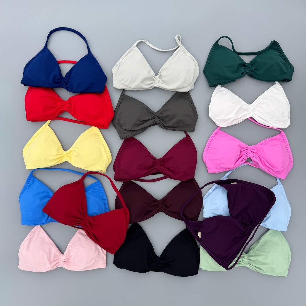 Push Up Bra Padded - 스트랩 브라 짐 탑 여성용 하이