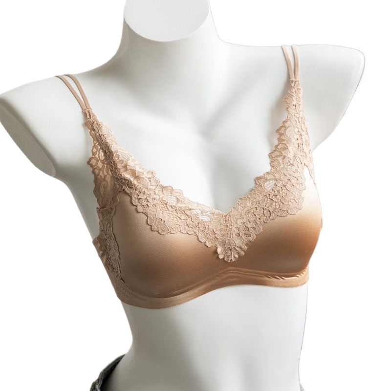 여성용 트라이앵글 컵 무선 브라렛, 섬세한 프렌치 레이 - Bralette Wireless Soft 리뷰 및 가격