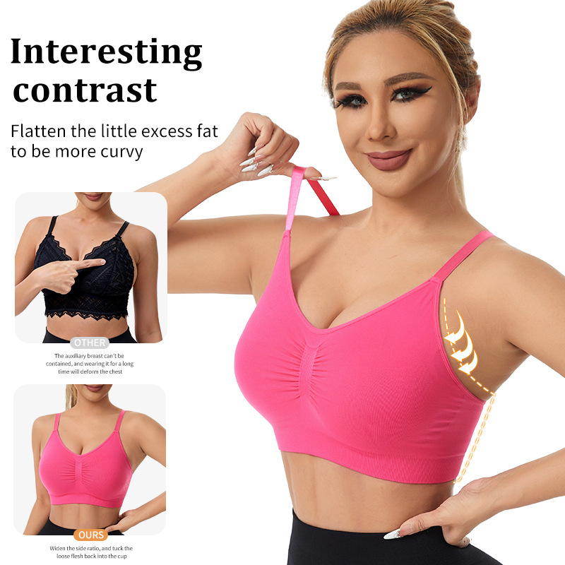 여성용 무선 스포츠 브라, 부드러운 탈부착 패드가 있는 - Bralette Wireless Soft 리뷰 및 가격