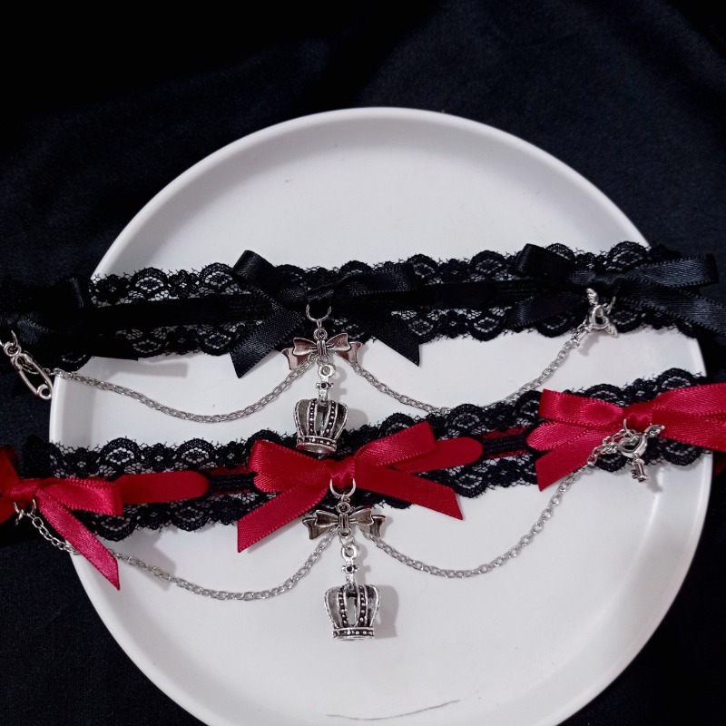 새로운 섹시한 조절 가능한 신축성 있는 레그 체인 블랙 - Garter Belt Set 리뷰 및 가격