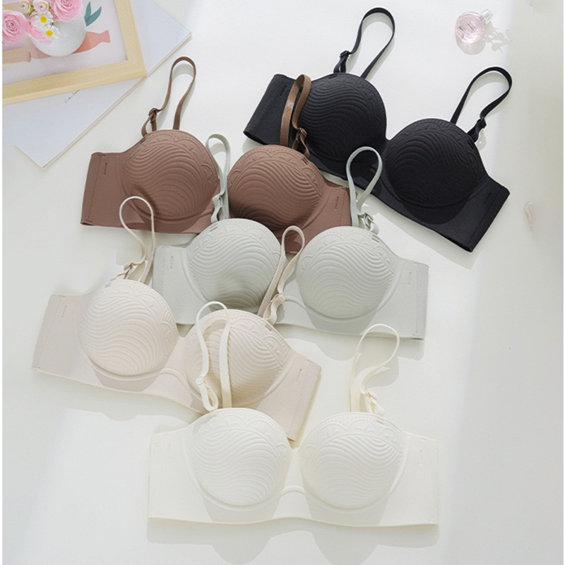작은 가슴은 강철 링과 스트랩이 없는 여성 속옷을 모아 - Seamless Underwear Women 리뷰 및 가격