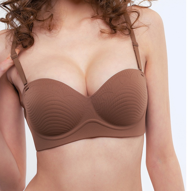 작은 가슴은 강철 링과 스트랩이 없는 여성 속옷을 모아 - Seamless Underwear Women 리뷰 및 가격
